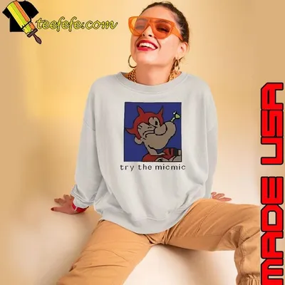 Try the Micmic Popeye shirt