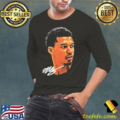 Victor Wembanyama NBA big face signature shirt