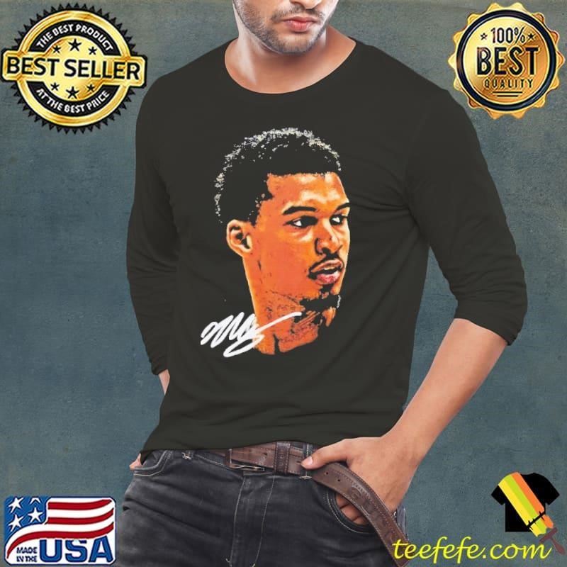 Victor Wembanyama NBA big face signature shirt
