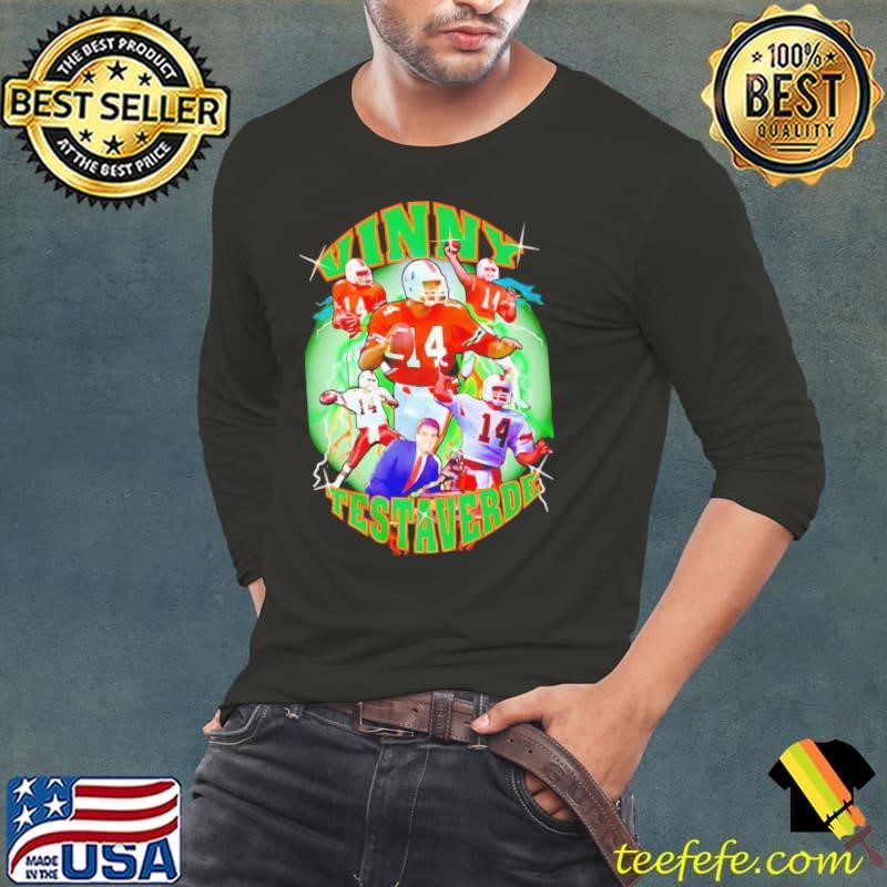 Vinny Testaverde Legends retro graphic Long Sleeve Tee