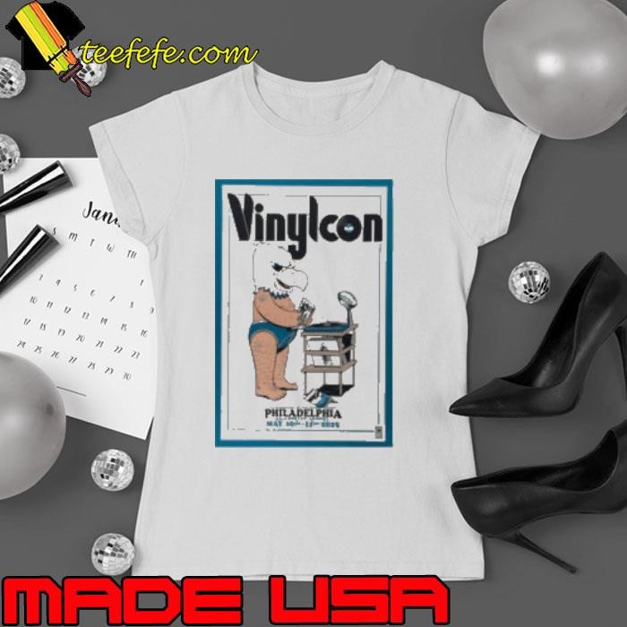 VinylCon Philadelphia May 10 – 11 2025 Poster Tour Shirt