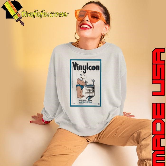 VinylCon Philadelphia May 10 – 11 2025 Poster Tour Sweatshirt