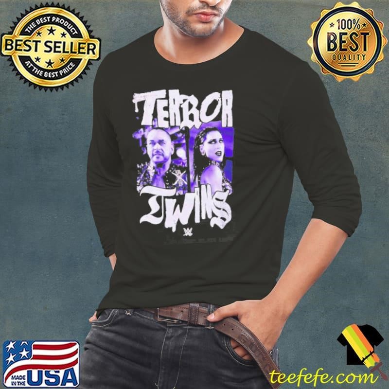 WWE Terror Twins portrait Long Sleeve Tee