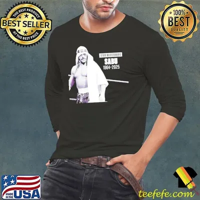WWE remember Sabu 1964-2025 shirt