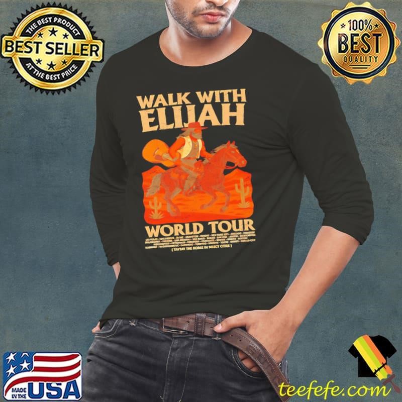 Walk With Elijah World Tour Long Sleeve Tee