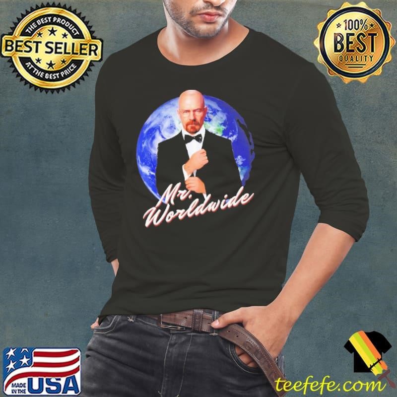 Walter White x Mr. Worldwide Earth Long Sleeve Tee
