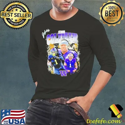 Washington Huskies Jonah Coleman signature shirt