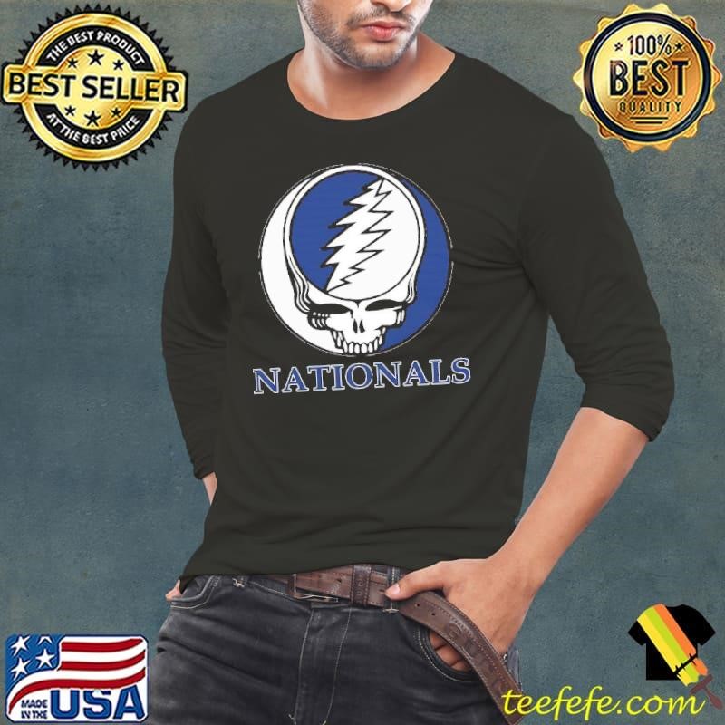 Washington Nationals Grateful Dead logo shirt