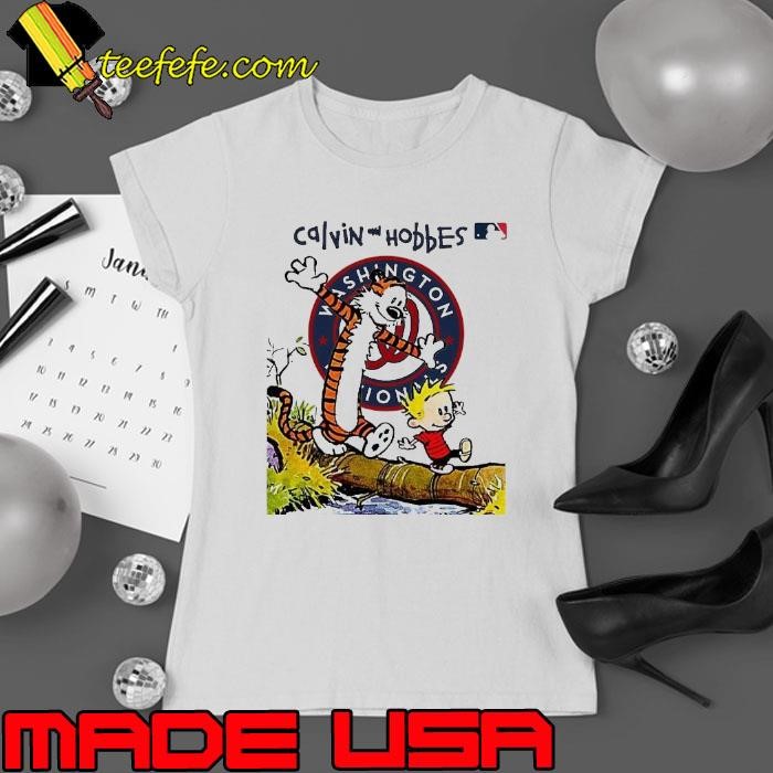 Washington Nationals x Calvin and Hobbes Ladies tee