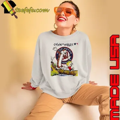 Washington Nationals x Calvin and Hobbes shirt