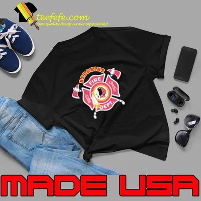 Washington Redskins fire dept shirt