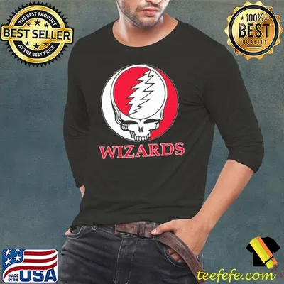 Washington Wizards Grateful Dead logo shirt