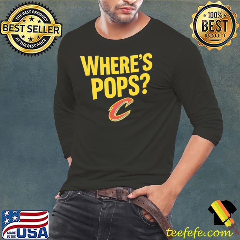 Where’s Pop Cleveland Cavaliers Long Sleeve Tee