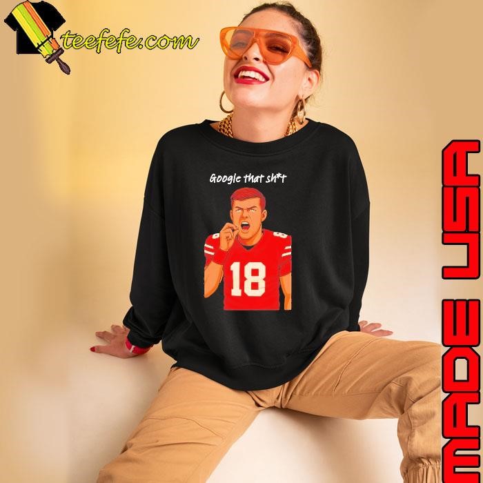 Will Howard Google that shit shirt