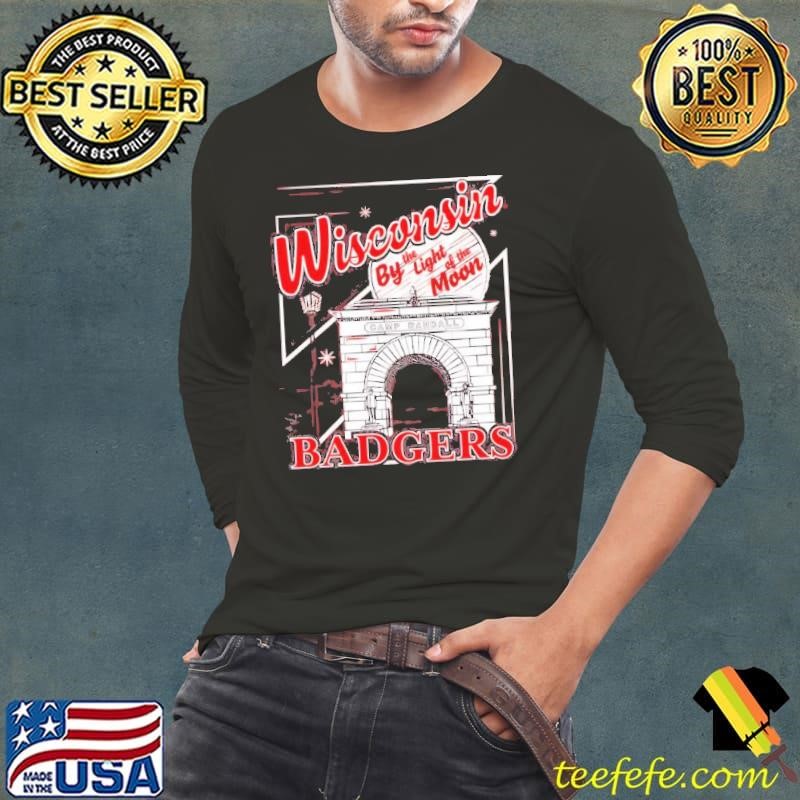 Wisconsin badgers by the light of the moon shirt