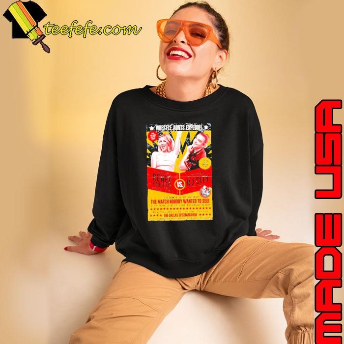 Wrestle Aunts Explode Remarkable Renee Paquette vs Regreattalbe RJ City shirt