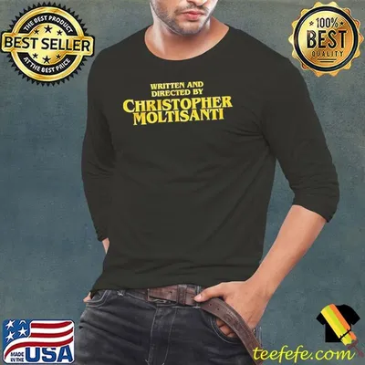 Written and directed by Christopher Moltisanti Pulp Fiction shirt