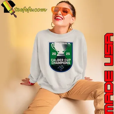 Abbotsford Canucks 2025 Calder Cup Champions Trophy shirt