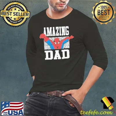 Amazing Dad Spider Man Marvel comic Shirt