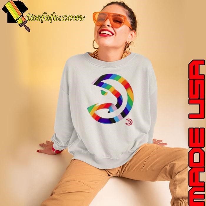 Atlanta Hawks Team Logo Pride Shirt