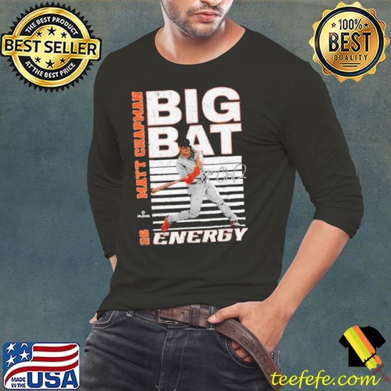 Big Bat Energy Matt Chapman San Francisco Baseball MLBPA Shirt