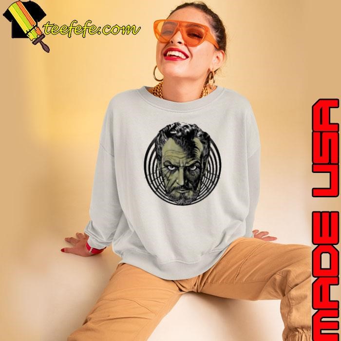 Big Head Merchant of Menace horror shirt