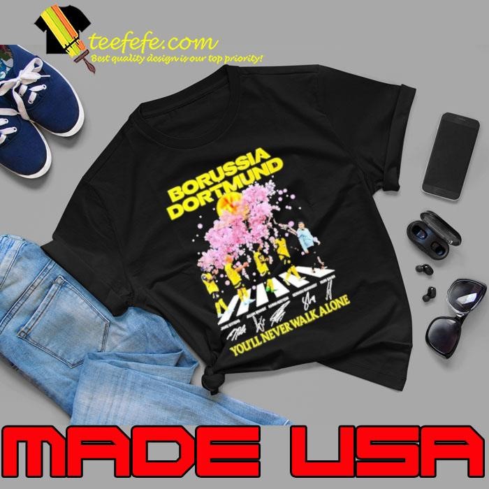 Borussia Dortmund abbey road you’ll never walk alone signature Unisex