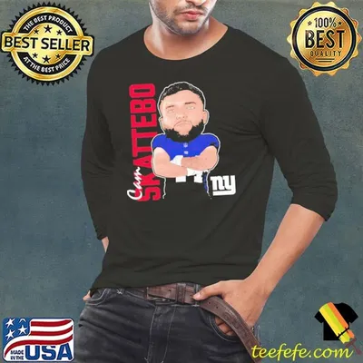 Cam Skattebo New York Giants Rookie Illustration Caricature shirt