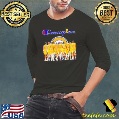Champion Indiana Pacers players signature shirt