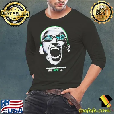 Charles Oliveira Fight Vision Boxy big head signature shirt