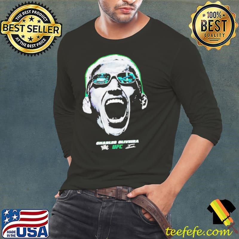 Charles Oliveira Fight Vision Boxy big head signature shirt