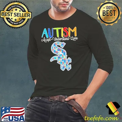 Chicago White Sox autism accept understand love shirt