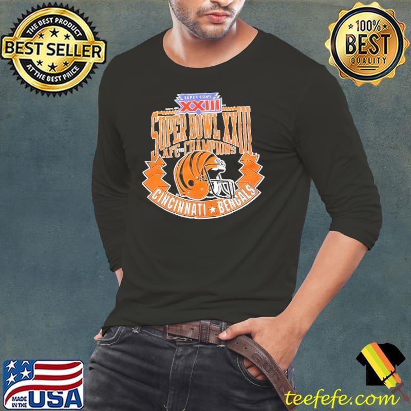 Cincinnati Bengals Super Bowl XXIII AFC Champions 1988 shirt