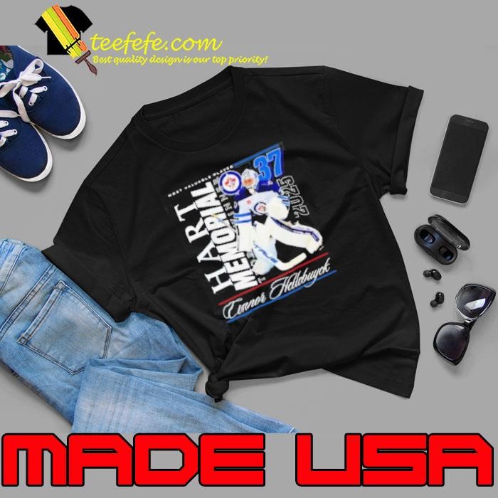 Connor Hellebuyck Winnipeg Jets NHL 2025 Hart Trophy Winner graphic Unisex