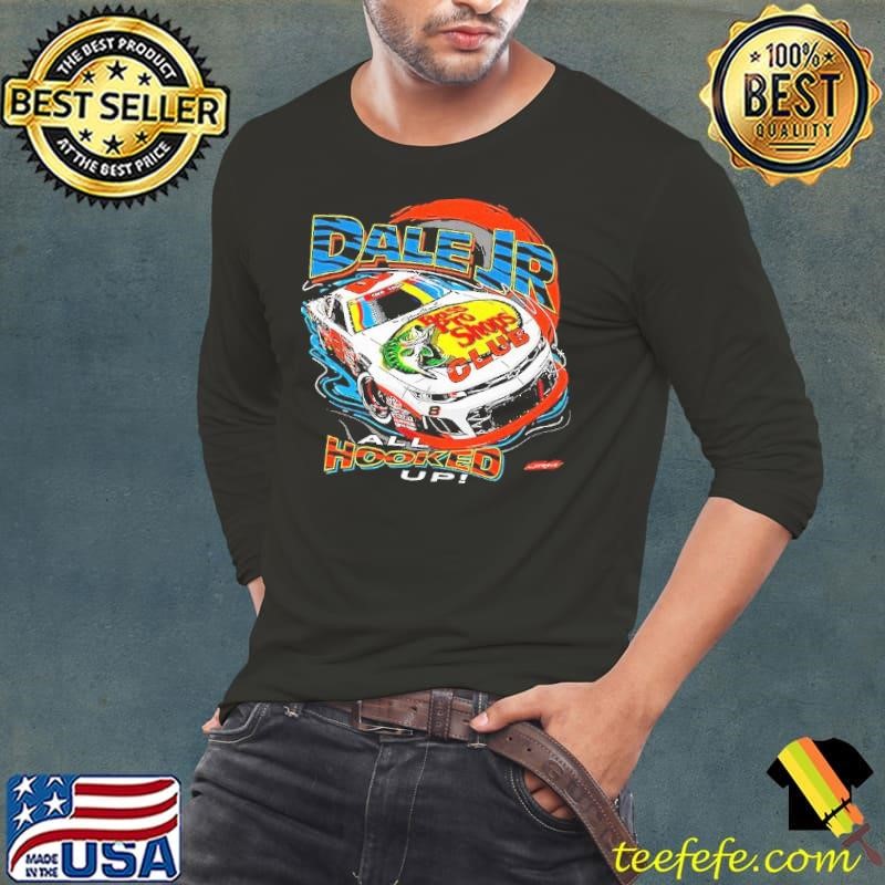 Dale Earnhardt Jr 2025 Cars Tour Bass Pro Shops #8 All Hooked Up Long Sleeve Tee