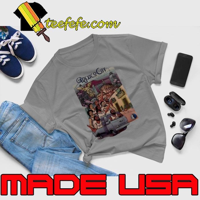 Dallas Mavericks Mexico City 2025 cartoon Unisex