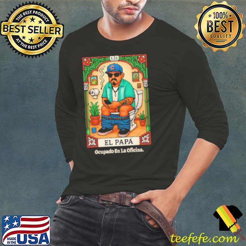El Papá Lotería Parody Long Sleeve Tee