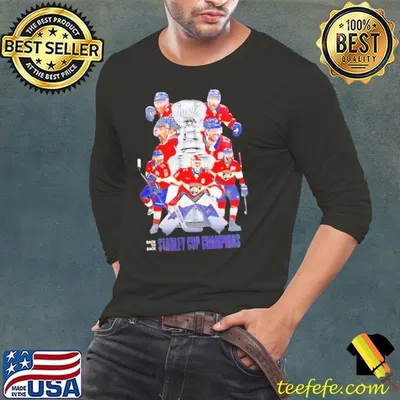Florida Panthers back to back Stanley Cup Champions ’25 all team shirt