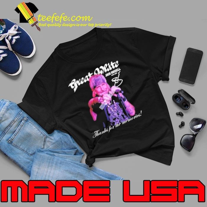 Great White Jack Russell Thanks For The Memories Unisex