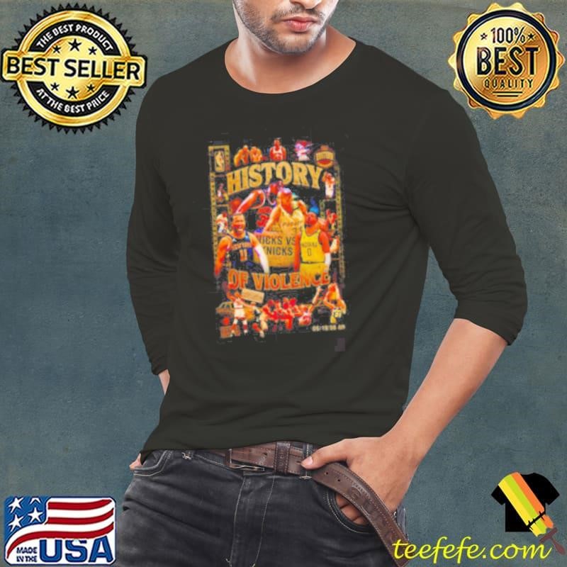 History of Violence New York Knicks shirt