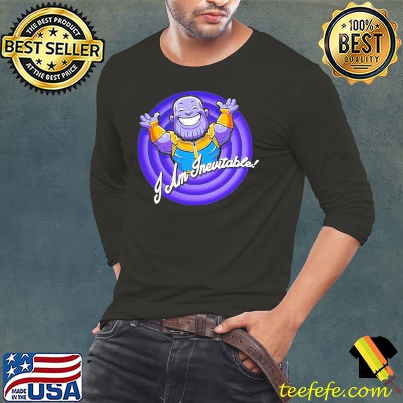I am Inevitable Thanos cartoon character shirt
