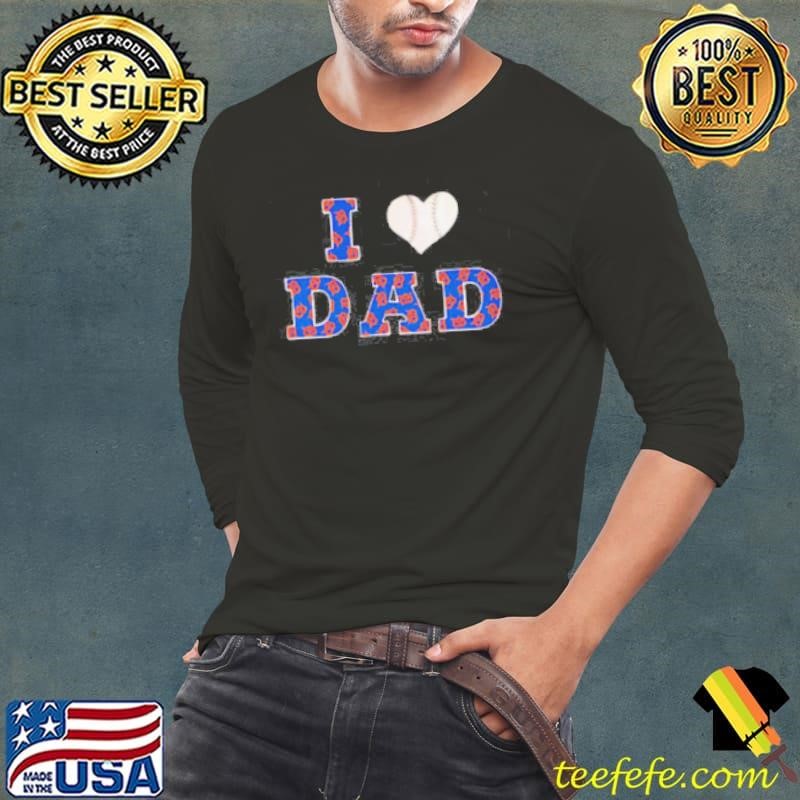 I heart dad Detroit Tigers shirt