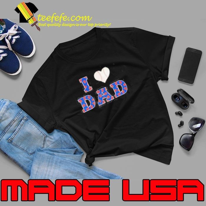 I heart dad Detroit Tigers Unisex