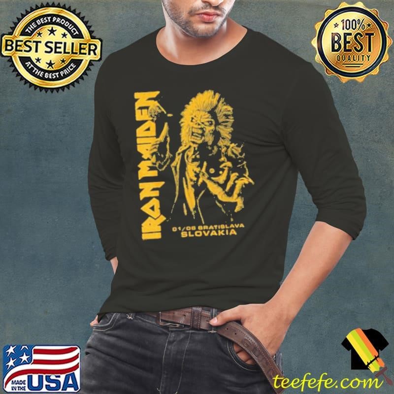 Iron Maiden Run For Your Lives Tour Bratislava Shirt