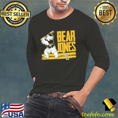 Jared Jones Bear LSU Baseball Shirt