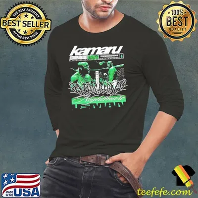 Kamaru Usman UFC Nightmare 2025 staredown shirt