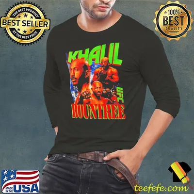 Khalil Rountree Jr. UFC Fighter vintage shirt