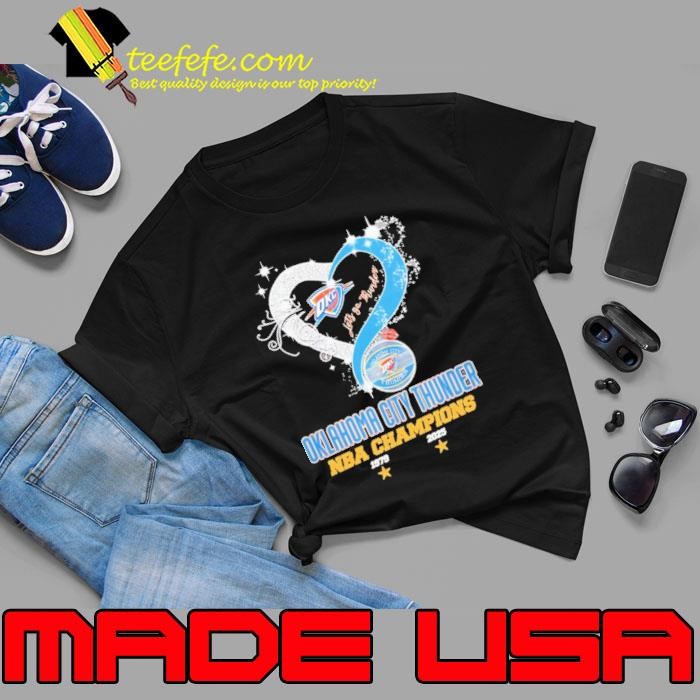 Let’s go Thunder 2025 NBA Finals Champions Oklahoma City Thunder heart diamond Unisex