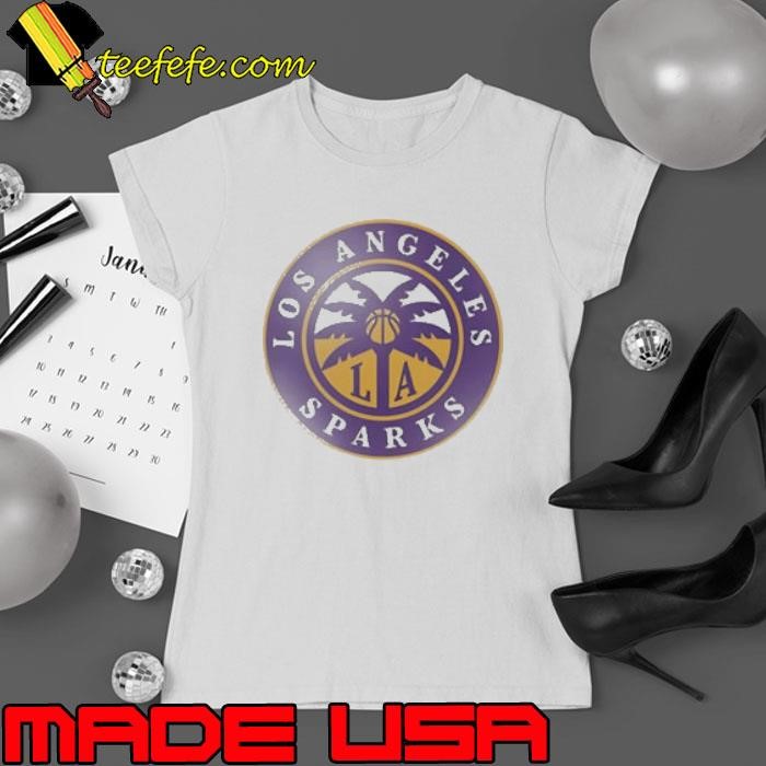Los Angeles Sparks Respect Her Game Ladies tee
