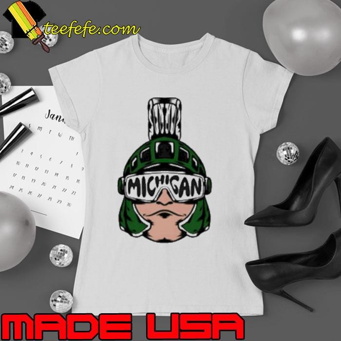 Michigan Spartans Head mascot Ladies tee